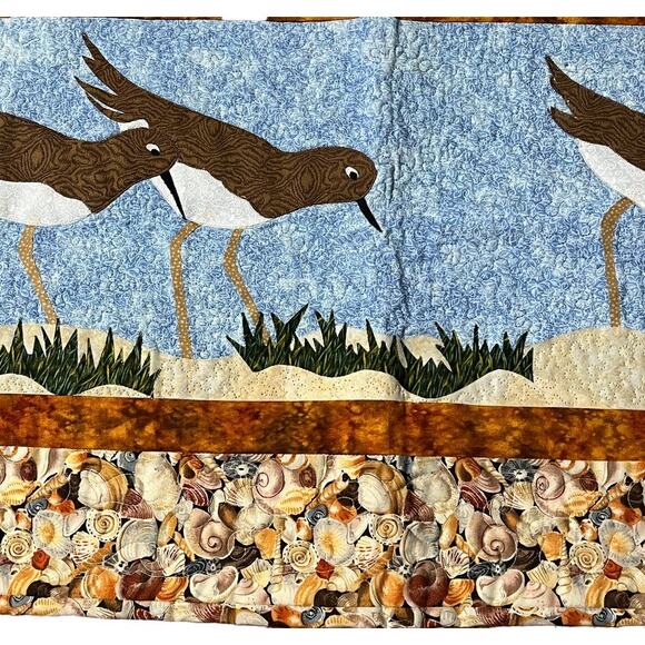 Sandpiper "At Water's Edge" Quilted Panel Design by Makenna Ryen - Picture 9 of 10